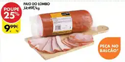 Pingo Doce Paio do lombo promoção