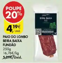 Pingo Doce Paio do lombo beira baixa fundão promoção