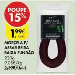 Pingo Doce Morcela p/ assar beira baixa fundão promoção