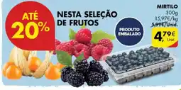 Pingo Doce Mirtilo promoção
