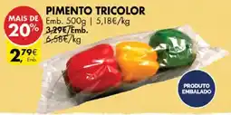 Pingo Doce Pimento tricolor promoção