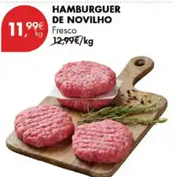 Pingo Doce Hambúrguer de novilho fresco promoção
