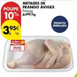Pingo Doce metades de frango avigex promoção