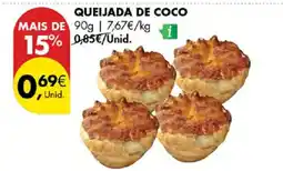 Pingo Doce queijada de coco promoção