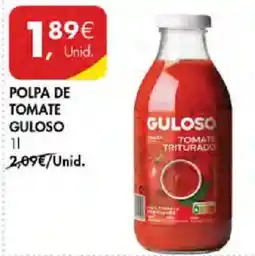 Pingo Doce Polpa de tomate guloso promoção