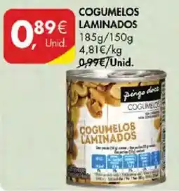 Pingo Doce Pingo Doce cogumelos laminados promoção