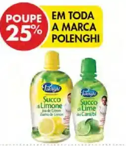 Pingo Doce Succo di Limone da Polenghi promoção