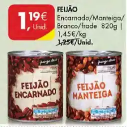 Pingo Doce Feijão encarnado/manteiga/branco/frade promoção