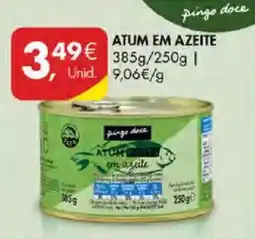 Pingo Doce Pingo Doce atum em azeite promoção