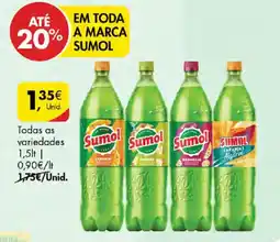 Pingo Doce Sumol promoção