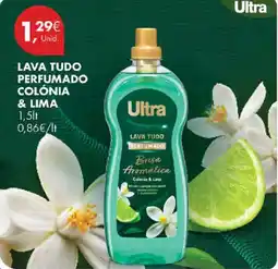 Pingo Doce Ultra lava tudo perfumado brisa aromática colónia & lima promoção