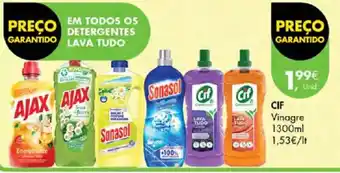Pingo Doce Cif Vinagre promoção