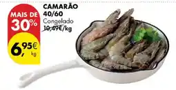 Pingo Doce Camarão 40/60 promoção