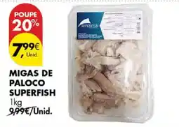 Pingo Doce Migas de paloco superfish promoção