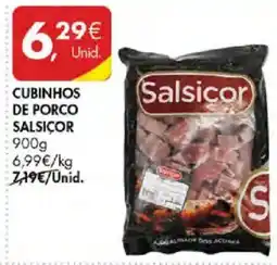 Pingo Doce Cubinhos de porco salsicor promoção