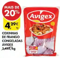Pingo Doce Coxinhas de frango avigex promoção
