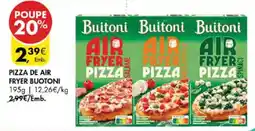 Pingo Doce pizza de air fryer buitoni promoção