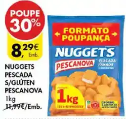 Pingo Doce Nuggets pescada s/glúten pescanova promoção