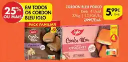 Pingo Doce Cordon bleu iglo promoção