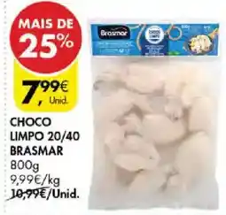 Pingo Doce Choco limpo 20/40 brasmar promoção