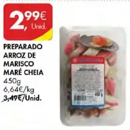 Pingo Doce maré cheia arroz de marisco preparado promoção