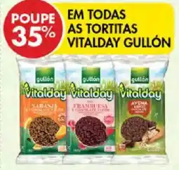 Pingo Doce Tortitas vitalday gullón promoção