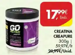 Pingo Doce Go active creatina promoção