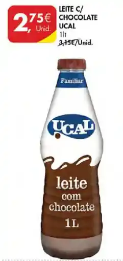 Pingo Doce Leite com chocolate ucal promoção