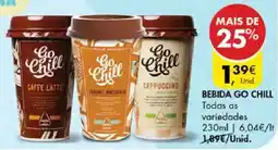 Pingo Doce Bebida go chill promoção