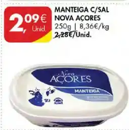 Pingo Doce Nova Açores manteiga c/sal promoção
