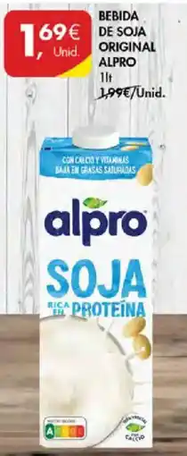 Pingo Doce Alpro bebida de soja original promoção
