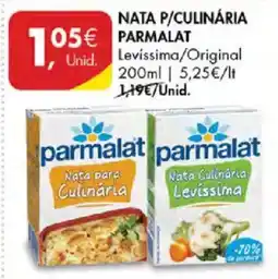 Pingo Doce Nata p/culinária parmalat promoção