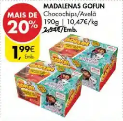 Pingo Doce Madalenas gofun promoção