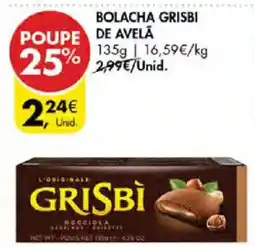 Pingo Doce Bolacha Grisbi de Avelã promoção