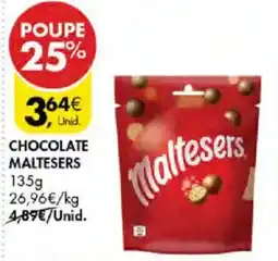 Pingo Doce Chocolate maltesers promoção
