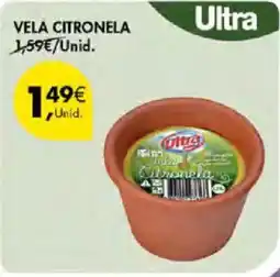 Pingo Doce Vela citronela ultra promoção
