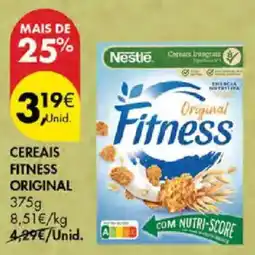 Pingo Doce Nestlé cereais integrais fitness original promoção