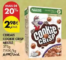 Pingo Doce Cereais cookie crisp nestlé promoção