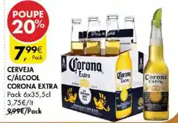 Pingo Doce Cerveja c/álcool corona extra promoção