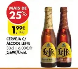 Pingo Doce Cerveja c/ álcool leffe promoção