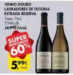 Pingo Doce vinho douro lavradores de feitoria estrada reserva promoção