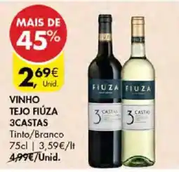 Pingo Doce vinho tejo fiuza 3castas promoção
