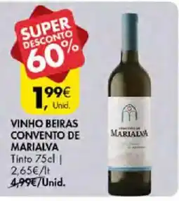 Pingo Doce vinho beiras convento de marialva promoção