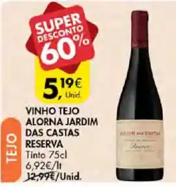 Pingo Doce vinho tejo alorna jardim das castas reserva promoção