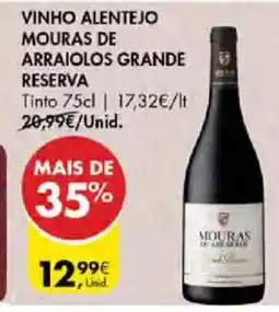 Pingo Doce vinho alentejo mouras de arraiolos grande reserva promoção