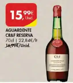 Pingo Doce Aguardente cr&f reserva promoção