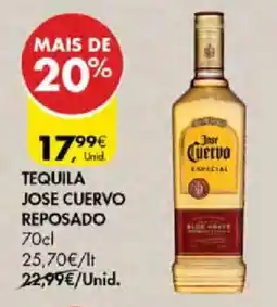 Pingo Doce Tequila Jose Cuervo Reposado promoção
