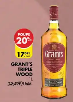 Pingo Doce grants triple wood promoção