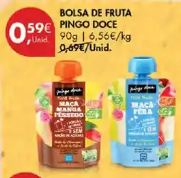 Pingo Doce Bolsa de fruta pingo doce promoção