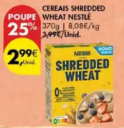 Pingo Doce Cereais shredded wheat nestlé promoção